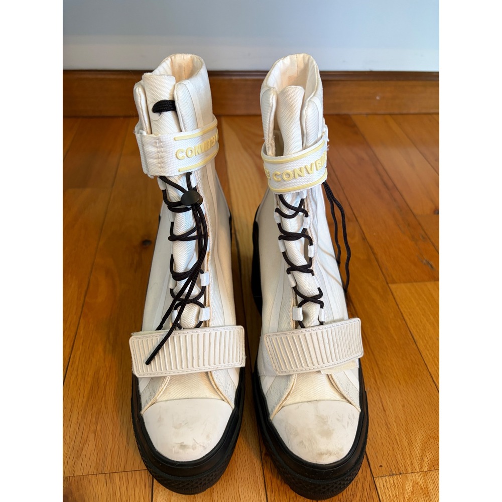 Converse Chuck Taylor All Star GR82 White Women's Platform Boot Size 6.5 - Picture 2 of 12